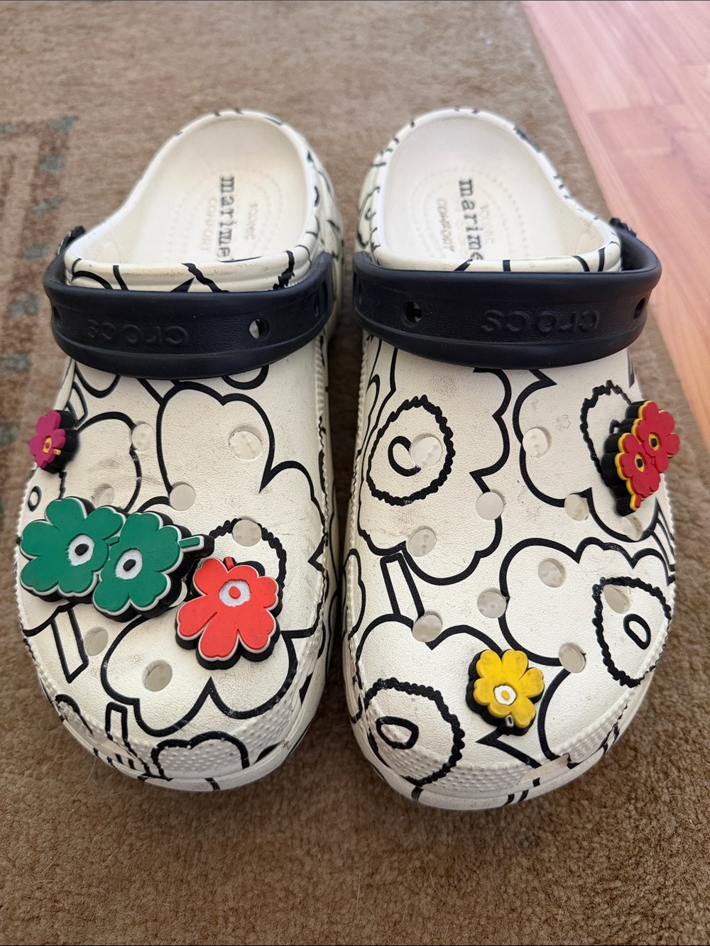 Marimekko Platform Crocs